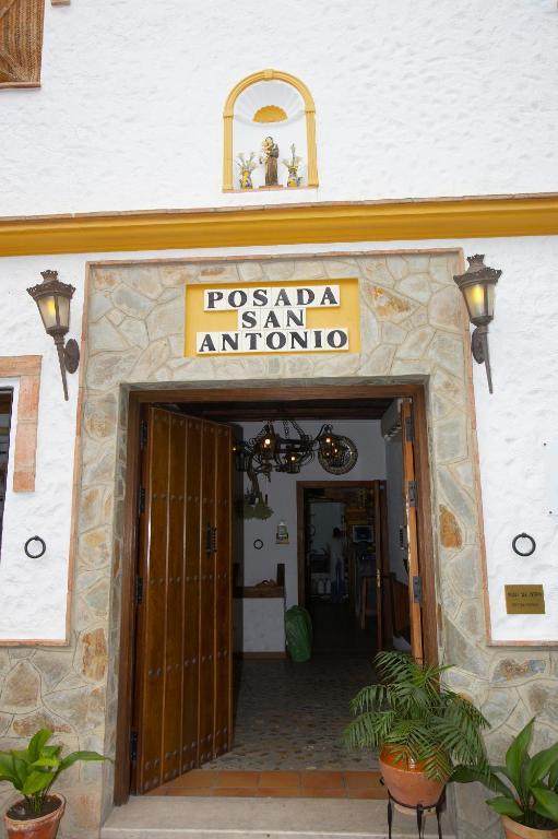 Hotel Posada San Antonio El Bosque Esterno foto